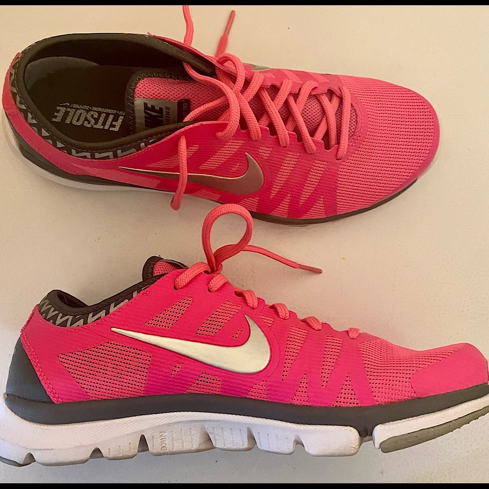 Nike Hot Pink Fitsole Running Shoes